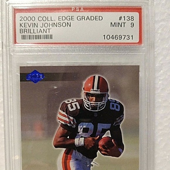 2000 Collector's Edge Kevin Johnson Card #138 Graded PSA Mint 9 - Picture 1 of 5
